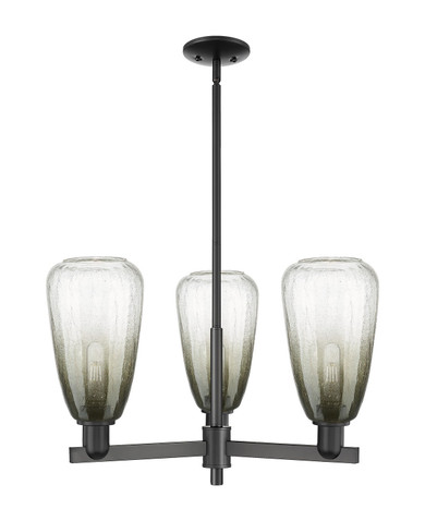 Mid. Chandeliers Glass Up by Innovations ( 405 | 716-3CR-BK-G480-6SL Arcadia ) 