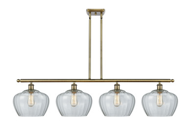 Linear/Island 4 Light + by Innovations ( 405 | 516-4I-AB-G92-L Ballston ) 