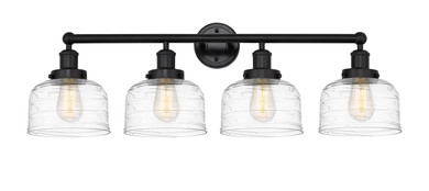 Bathroom Fixtures Four Lights by Innovations ( 405 | 616-4W-BK-G713 Edison ) 