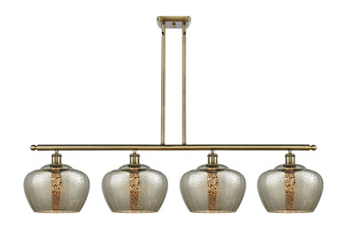 Linear/Island 4 Light + by Innovations ( 405 | 516-4I-AB-G96-L-LED Ballston ) 