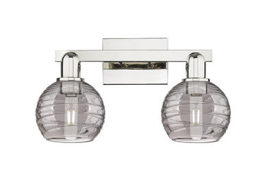 Bathroom Fixtures Two Lights by Innovations ( 405 | 716-2W-PN-G1213-6SM Arcadia ) 