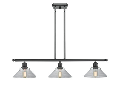 Linear/Island 3 Light Bar by Innovations ( 405 | 516-3I-BK-G132 Ballston ) 