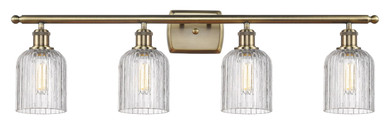 Bathroom Fixtures Four Lights by Innovations ( 405 | 516-4W-AB-G559-5CL Ballston ) 