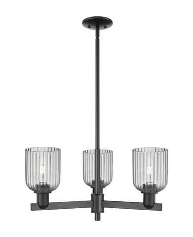 Mid. Chandeliers Glass Up by Innovations ( 405 | 716-3CR-BK-G559-5SM Arcadia ) 