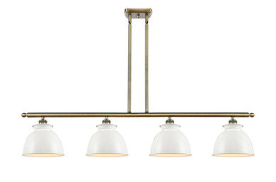 Linear/Island 4 Light + by Innovations ( 405 | 516-4I-AB-M14-W Ballston ) 