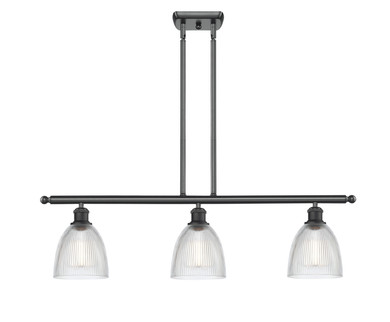 Linear/Island 3 Light Bar by Innovations ( 405 | 516-3I-BK-G382-LED Ballston ) 
