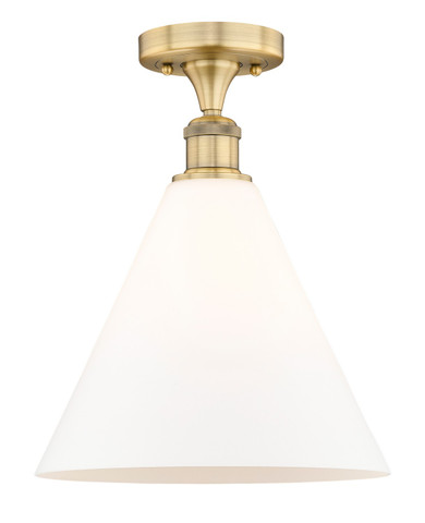 Semi-Flush Mts. Glass Down by Innovations ( 405 | 616-1F-BB-GBC-121 Edison ) 