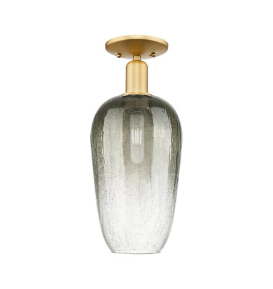 Semi-Flush Mts. Glass Down by Innovations ( 405 | 716-1C-SG-G484-7SL Arcadia ) 