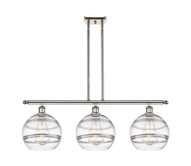 Linear/Island 3 Light Bar by Innovations ( 405 | 516-3I-PN-G556-10CL Ballston ) 