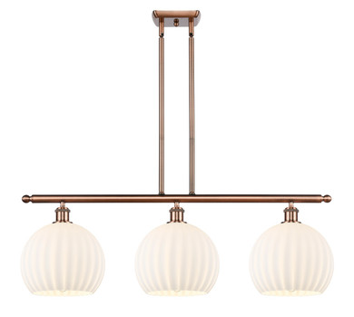 Linear/Island 3 Light Bar by Innovations ( 405 | 516-3I-AC-G1217-10WV Ballston ) 