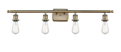 Bathroom Fixtures Four Lights by Innovations ( 405 | 516-4W-AB-LED Ballston ) 