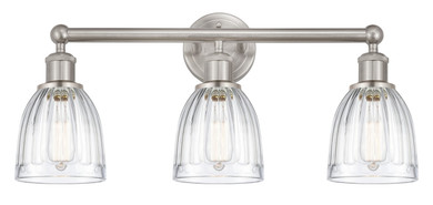 Bathroom Fixtures Three Lights by Innovations ( 405 | 616-3W-SN-G442 Edison ) 