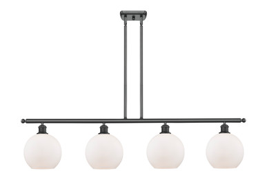 Linear/Island 4 Light + by Innovations ( 405 | 516-4I-BK-G121-8 Ballston ) 