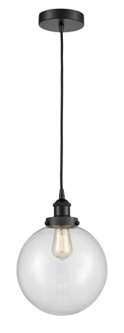 Mini Pendants Glass Down by Innovations ( 405 | 616-1PH-BK-G202-10 Edison ) 