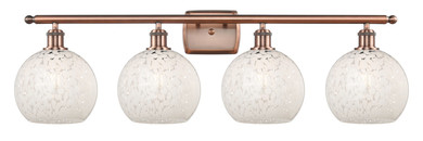 Bathroom Fixtures Four Lights by Innovations ( 405 | 516-4W-AC-G1216-8WM Ballston ) 
