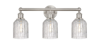 Bathroom Fixtures Three Lights by Innovations ( 405 | 616-3W-SN-G559-5CL Edison ) 