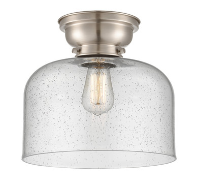 Flush Mounts Glass Down by Innovations ( 405 | 623-1F-SN-G74-L-LED Franklin Restoration ) 