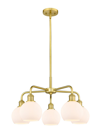 Mid. Chandeliers Glass Down by Innovations ( 405 | 516-5CR-SG-G121-6 Ballston ) 