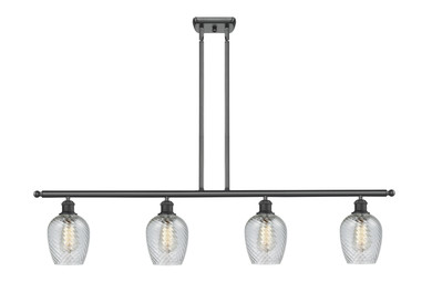 Linear/Island 4 Light + by Innovations ( 405 | 516-4I-BK-G292 Ballston ) 