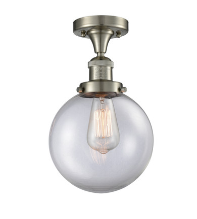 Semi-Flush Mts. Directional by Innovations ( 405 | 517-1CH-SN-G202-8-LED Franklin Restoration ) 