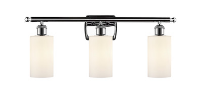 Bathroom Fixtures Three Lights by Innovations ( 405 | 516-3W-PC-G801-LED Ballston ) 
