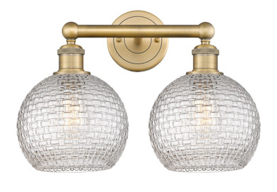 Bathroom Fixtures Two Lights by Innovations ( 405 | 616-2W-BB-G122C-8CL Edison ) 