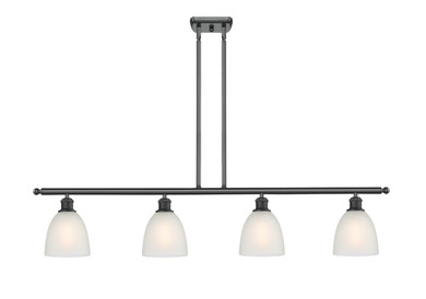 Linear/Island 4 Light + by Innovations ( 405 | 516-4I-BK-G381 Ballston ) 