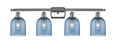 Bathroom Fixtures Four Lights by Innovations ( 405 | 516-4W-PC-G558-6BL Ballston ) 
