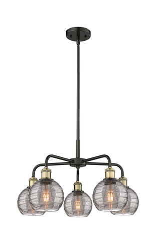 Mid. Chandeliers Glass Down by Innovations ( 405 | 516-5CR-BAB-G1213-6SM Ballston ) 