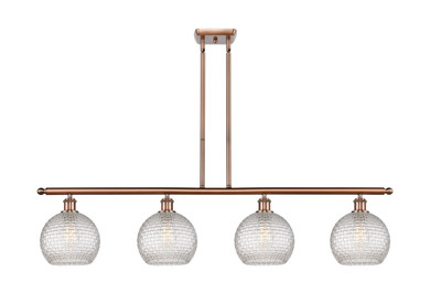 Linear/Island 4 Light + by Innovations ( 405 | 516-4I-AC-G122C-8CL Ballston ) 