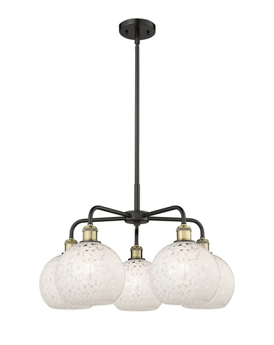Mid. Chandeliers Glass Down by Innovations ( 405 | 516-5CR-BAB-G1216-8WM Ballston ) 