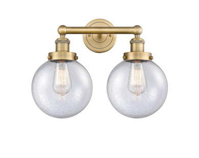 Bathroom Fixtures Two Lights by Innovations ( 405 | 616-2W-BB-G204-8 Edison ) 