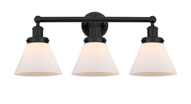 Bathroom Fixtures Three Lights by Innovations ( 405 | 616-3W-BK-G41 Edison ) 