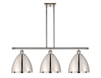 Linear/Island 3 Light Bar by Innovations ( 405 | 516-3I-PN-MBD-9-PN-LED Ballston ) 