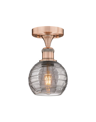 Semi-Flush Mts. Glass Down by Innovations ( 405 | 616-1F-AC-G1213-6SM Edison ) 