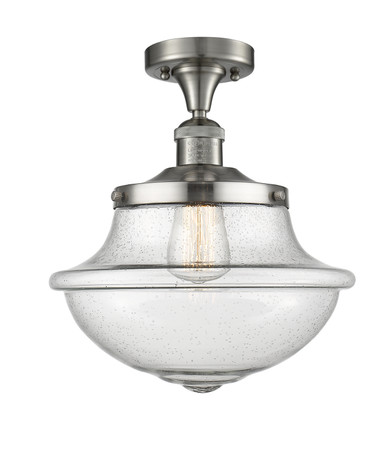 Semi-Flush Mts. Bowl Style by Innovations ( 405 | 517-1CH-SN-G544-LED Franklin Restoration ) 