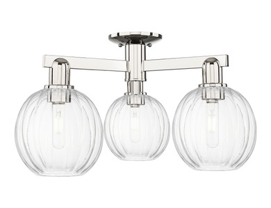 Semi-Flush Mts. Multi-port/Cluster by Innovations ( 405 | 716-3F-PN-G458-7CL Arcadia ) 