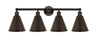 Bathroom Fixtures Four Lights by Innovations ( 405 | 616-4W-OB-MBC-8-OB Edison ) 