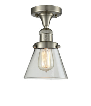 Semi-Flush Mts. Glass Down by Innovations ( 405 | 517-1CH-SN-G62 Franklin Restoration ) 