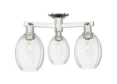 Semi-Flush Mts. Multi-port/Cluster by Innovations ( 405 | 716-3F-PN-G459-6CL Arcadia ) 