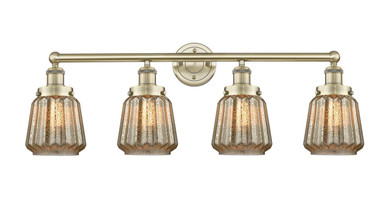 Bathroom Fixtures Four Lights by Innovations ( 405 | 616-4W-AB-G146 Edison ) 