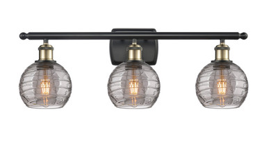 Bathroom Fixtures Three Lights by Innovations ( 405 | 516-3W-BAB-G1213-6SM Ballston ) 
