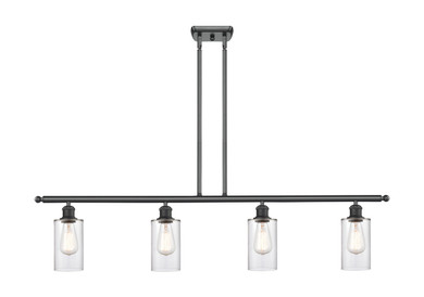 Linear/Island 4 Light + by Innovations ( 405 | 516-4I-BK-G802-LED Ballston ) 