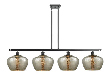 Linear/Island 4 Light + by Innovations ( 405 | 516-4I-BK-G96-L Ballston ) 