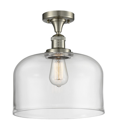 Semi-Flush Mts. Cage by Innovations ( 405 | 517-1CH-SN-G72-L Franklin Restoration ) 