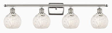 Bathroom Fixtures Four Lights by Innovations ( 405 | 516-4W-PN-G1216-6WM Ballston ) 