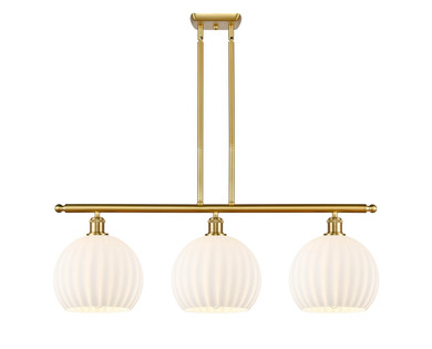 Linear/Island 3 Light Bar by Innovations ( 405 | 516-3I-SG-G1217-10WV Ballston ) 