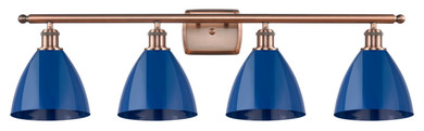 Bathroom Fixtures Four Lights by Innovations ( 405 | 516-4W-AC-MBD-75-BL Ballston ) 