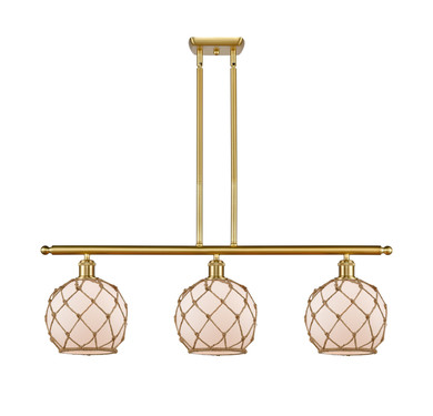 Linear/Island 3 Light Bar by Innovations ( 405 | 516-3I-SG-G121-8RB Ballston ) 