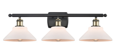 Bathroom Fixtures Three Lights by Innovations ( 405 | 516-3W-BAB-G131 Ballston ) 